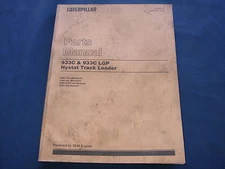 CATERPILLAR 933C & 933C LGP HYSTAT TRACK LOADER PARTS BOOK MANUAL S/N 4MS 5JS
