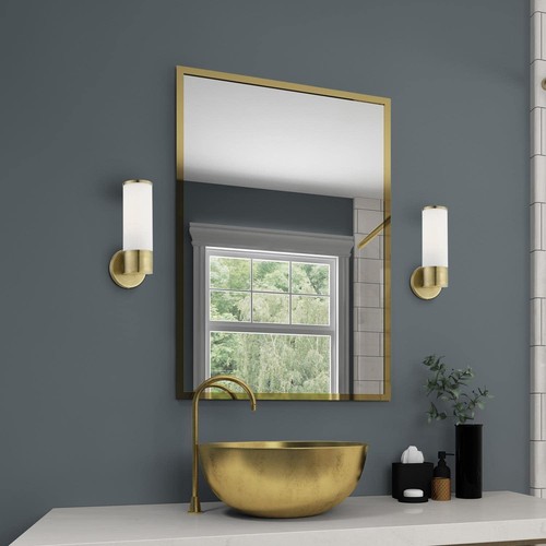 Lighting Lindale 1 Light Wall Sconce Antique Brass Finish - Picture 3 of 8