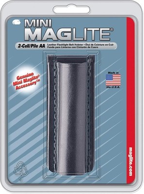 Mini MagLite Holster Leder 2-Cell AA Taschenlampe Flashlight Belt  AM2A026 