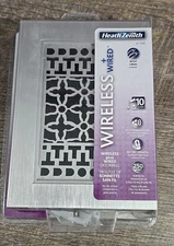 Heath Zenith SL-7582 Brushed Nickel Wired/Wireless Door Chime Doorbell - NEW