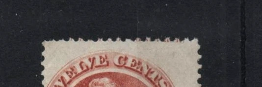 Terranova #28 12c como nuevo dist. IMPRESIÓN DE GOMA A LA DERECHA 'QUEEN VICTORIA' 1870 Foto 2 de 3