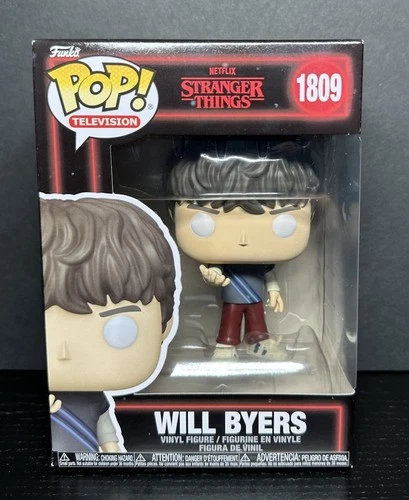 Funko Pop Stranger Things Will Byers #1809 W/ Pop Protector In Hand