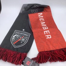 San Antonio FC Futbol Club Soccer Knits Scarf w/ Tag 2024 Season Ticket Holder