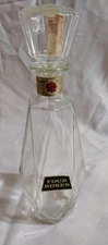 Four Roses Whiskey Decanter