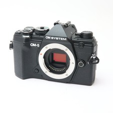 OM SYSTEM OM-5 Black Mirrorless Camera Body -Near Mint- 261