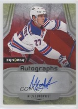2021-22 Upper Deck Synergy Rookie Red 21/50 Nils Lundkvist #AR-NL Auto 18qm