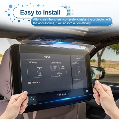 (2pz) 2021-2025 Tahoe Protezione Schermo per Chevrolet Tahoe Sedile Posteriore 12.6-in... - Foto 7 di 7