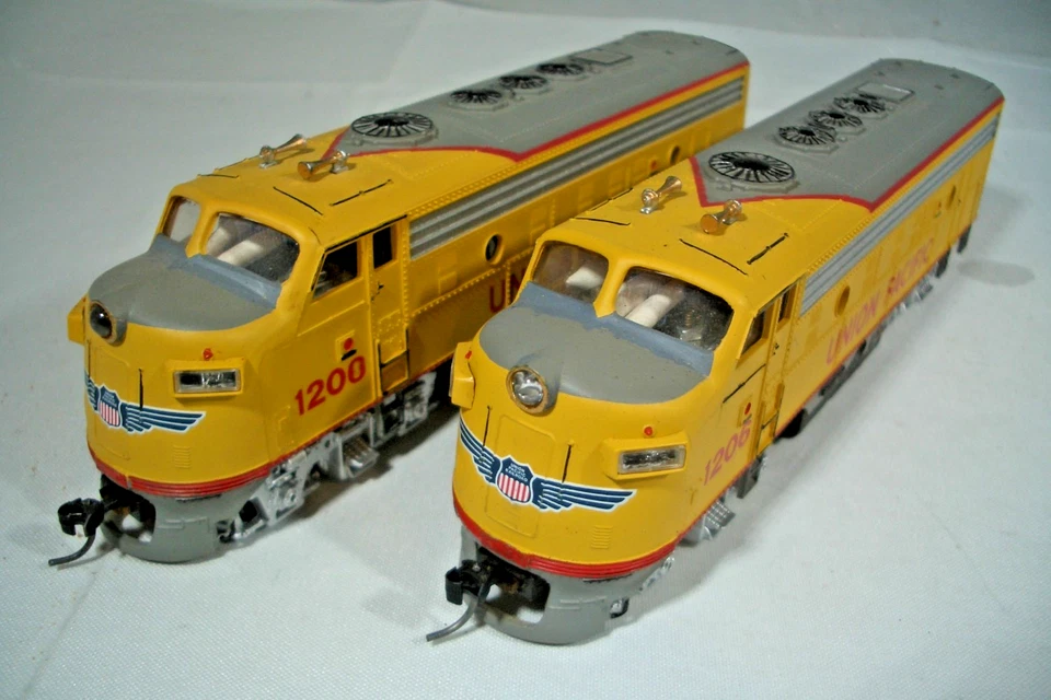 Bachmann Plus Union Pacific # 1200 & 1206 EMD F7A Diesels Both Powered - Image 2 of 4