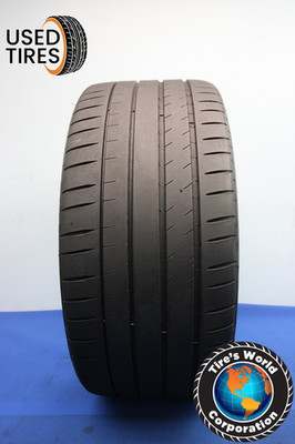 1 Used Michelin Pilot Sport 4S TO Acoustic 265/35ZR21 265/35/21 2653521 101Y
