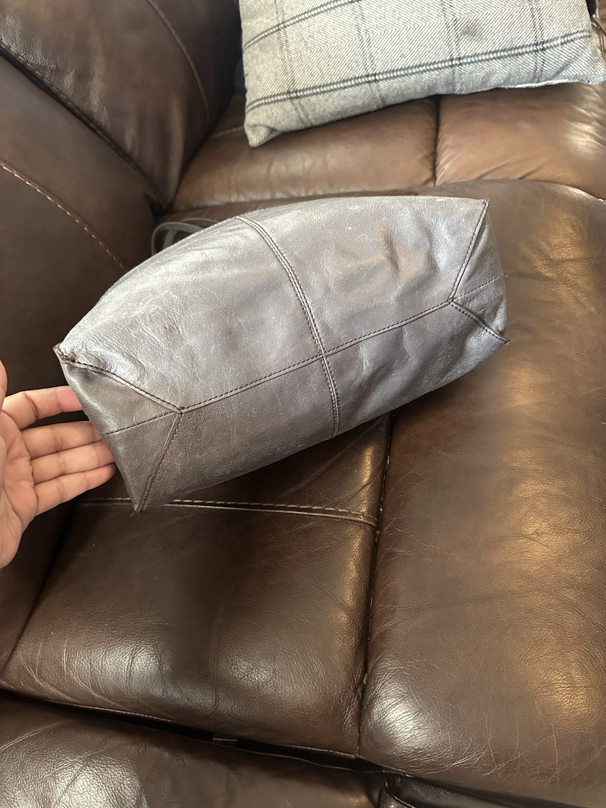 Hobo International Friar Charcoal Shoulder Bag Wi… - image 7