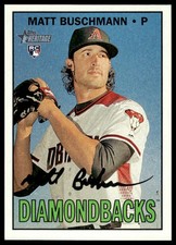 2016 Topps Heritage #540 Matt Buschmann RC Arizona Diamondbacks NM+