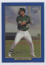 2020 Topps Turkey Red Chrome Series 2 Blue Refractor 41/50 Seth Brown 0i4k