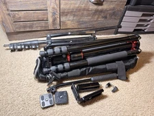 2 Zoomie Tripods w/ Accessories • 1 Includes Original Bag • Photography/Video