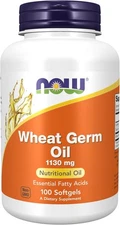 NOW Foods Supplements, Wheat Germ Oil 1,130 mg with Essential Fatty Acids... 