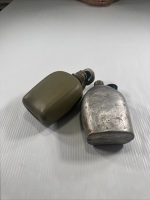 Vintage Lot Of 2 US Army Canteen water bottle Original | eBay