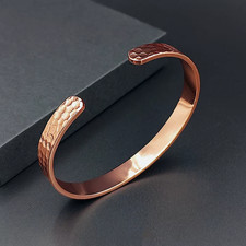 Bracelet Ethnique En Cuivre Et Cauris - Style Bohème - Sans Fermoir | Modèle #BH# K12