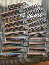 20 Packs of 4 Named Pencils - Different Colours and Different Names Brand New UK