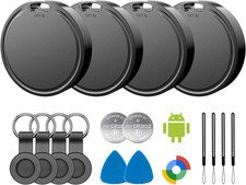 Air Tags for Android,Air Tags-4 Pack Android,Air Tracker Tags with 4 Case,2 Year