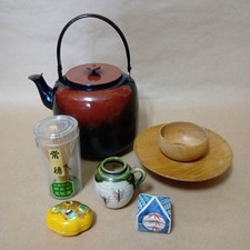 Japanese tea ceremony vintage tea utensil set