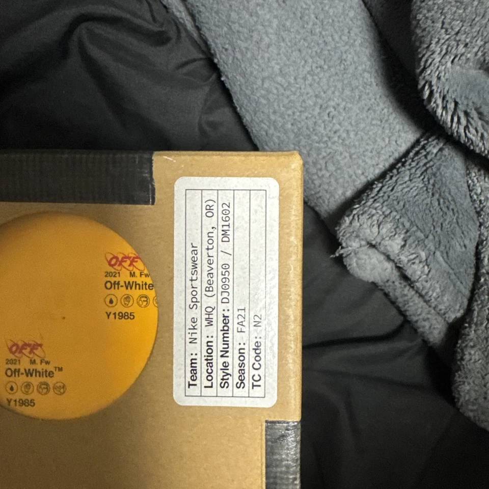 Size 9.5 - Nike Off-White x Dunk Low Lot 06 of 50 - Image 4 of 4