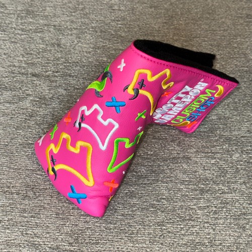 Scotty Cameron Custom Shop Pink Junk Yard Dog Mid-Mallet Putter Headcover