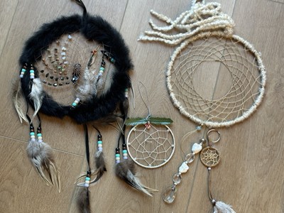 (4) Dream Catcher Lot - Various styles and sizes