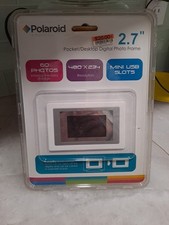 Polaroid Pocket/ Desktop Digital Photo Frame 2.7" New in Plastic