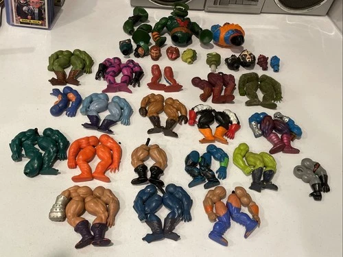 Vintage He-Man MOTU Action Figures Lot – 1980s Mattel – For Parts, Mods, Casting