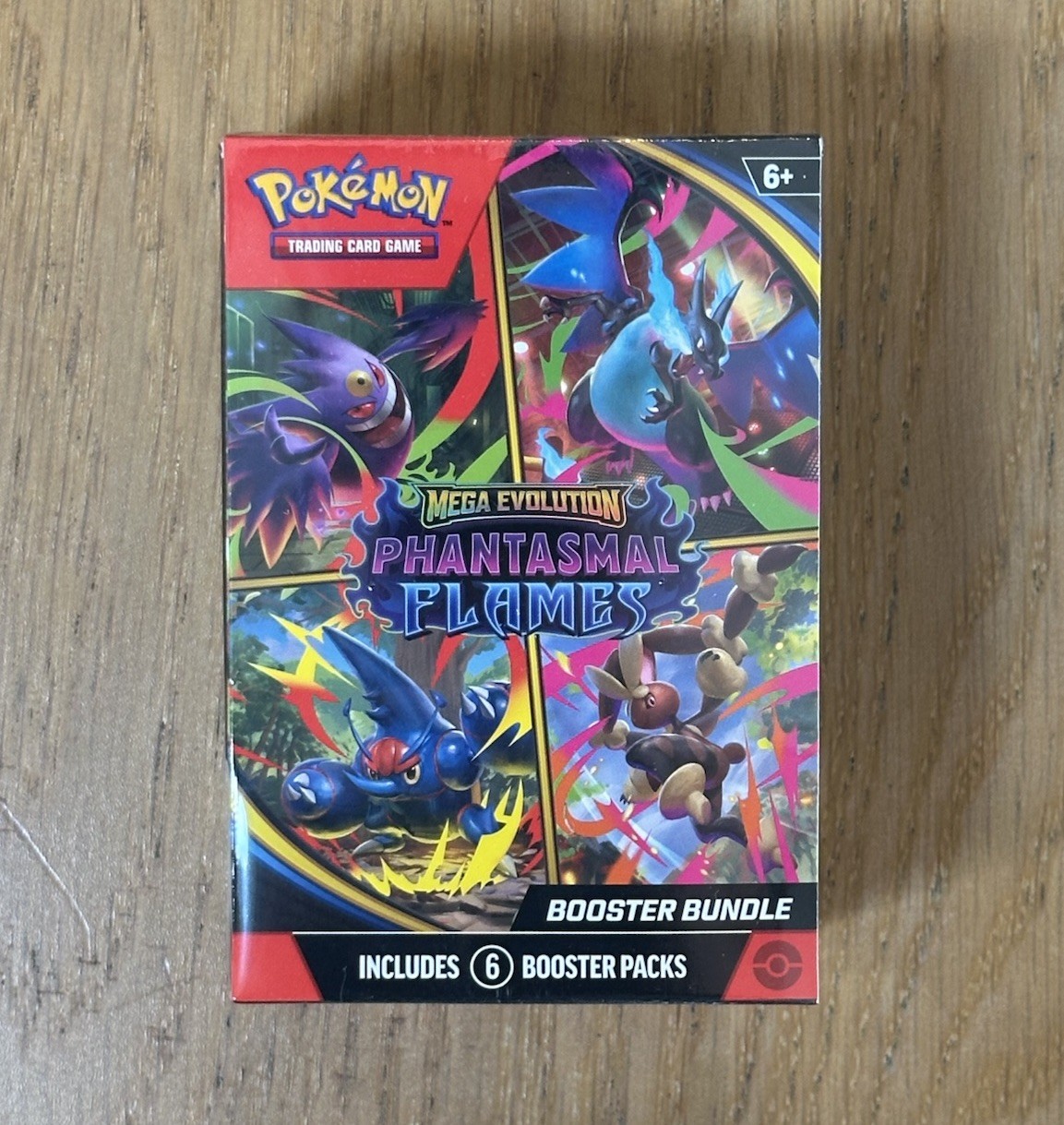 Pokemon TCG - Mega Evolution: Sealed Phantasmal Flames Booster Bundle 