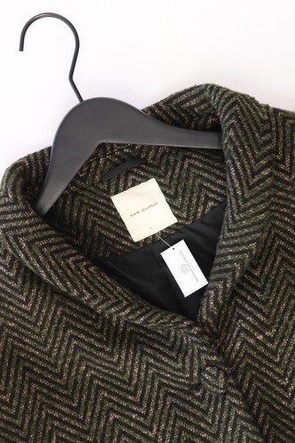 ⭐ Skunkfunk Regular Mantel für Damen Gr. 42, L olivgrün aus Polyester ⭐ - Bild 3 von 8