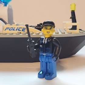 LEGO 4669 - Turbo-Charged Police Boat With Figure - Incomplete