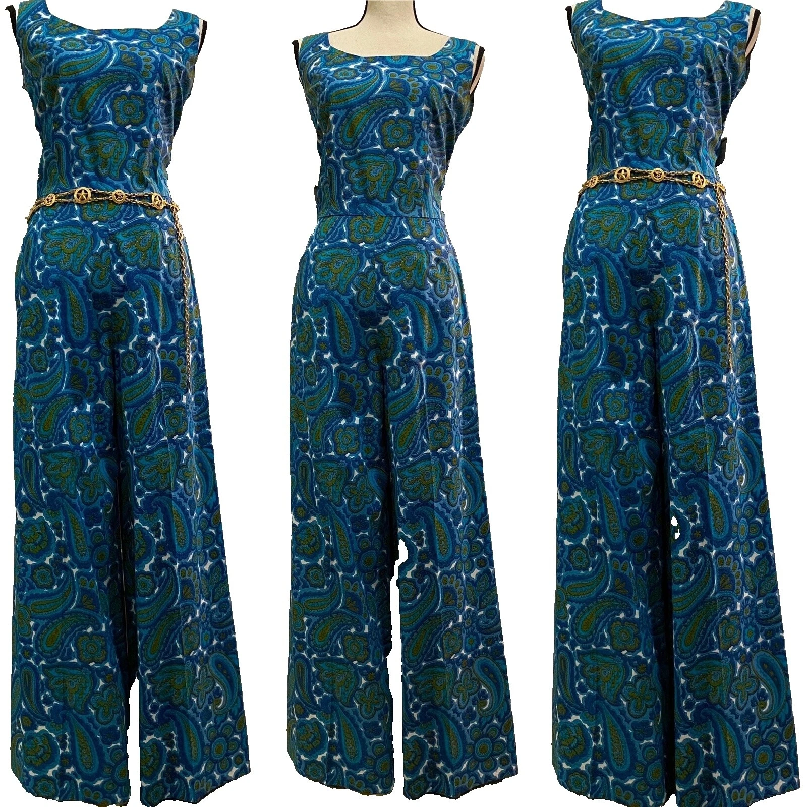 Regular Size 1960s Vintage Jumpsuits & Playsuits for Women