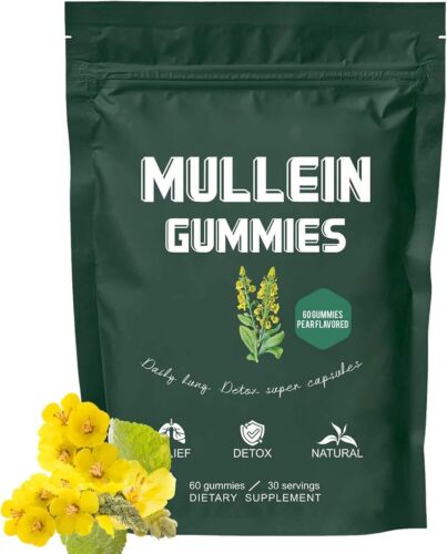 Königskerze Gummis tägliche Atemgesundheit Gummis BetterLengs 60 KAPPEN 1/2/3er Pack - Bild 3 von 19