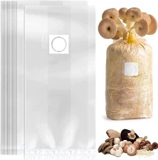 Mushroom Bags Grow Grain Substrate Mycelium Sealable Bag 50 Count