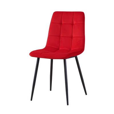 Stuhl Mesa Velvet Rot Esszimmerstuhl Samt HTI-Living