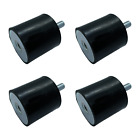 <!--F#f_0-->4pcs M8 Rubber Mounts Shock Absorber Anti Vibration Isolator Bobbins 30mm x 30mm<!--F/-->