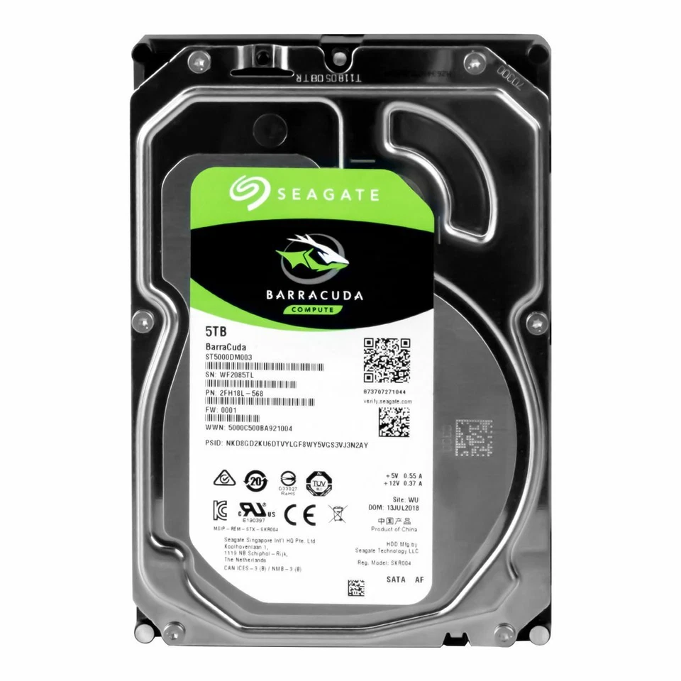 Hard Drive Seagate barracuda ST5000DM003 5TB 7.2K 128MB SATA III 3.5'' - Image 3 of 3