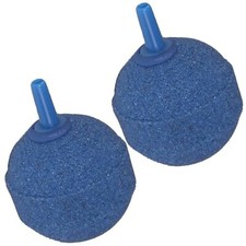 Wypływ Kamień gazowy XXL Super Fish 50mm - niebieski do stawu / akwarium