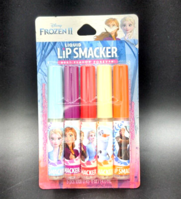 Lip Smacker Gloss Disney Frozen II - 5-Piece Liquid Lip Gloss Set Flavored