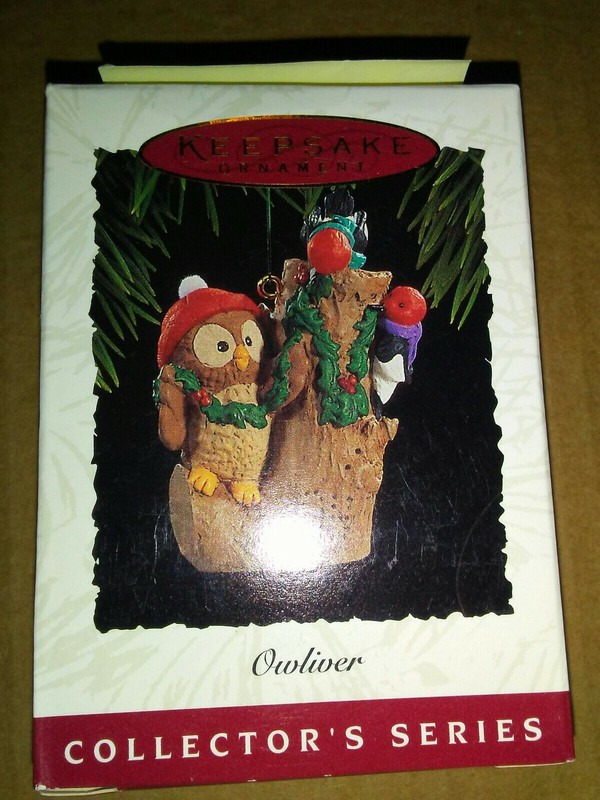 HALLMARK KEEPSAKE CHRISTMAS ORNAMENT OWLIVER, 1994