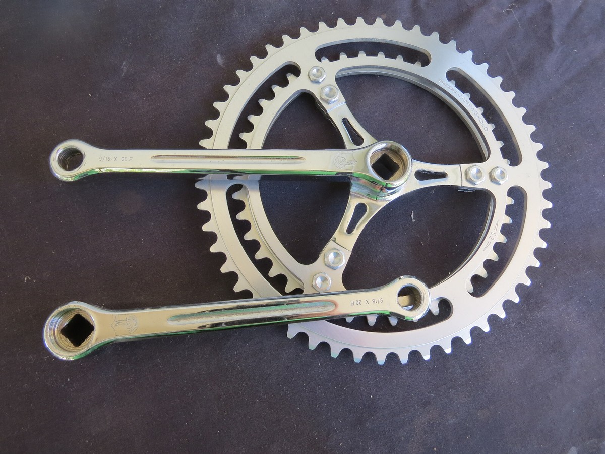 EARLY3 ARM CAMPAGNOLO STEEL GRAN SPORT CRANK 42/52 SET 170 ROAD
