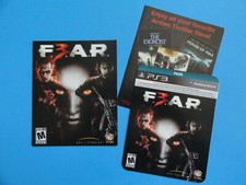 PLAYSTATION 3 F.E.A.R 3 INSTRUCTION MANUAL **NO GAME DISC**