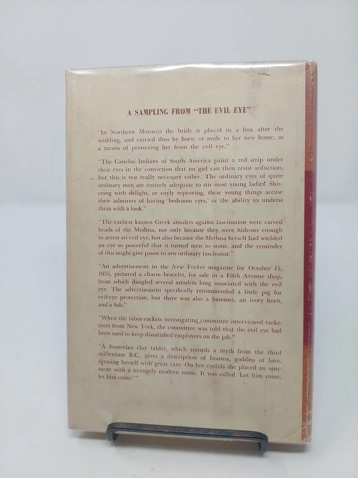 The Evil Eye: Studies in the Folklore of Vision by Edward S. Gifford Jr. 1st/1st - Imagem 3 de 4