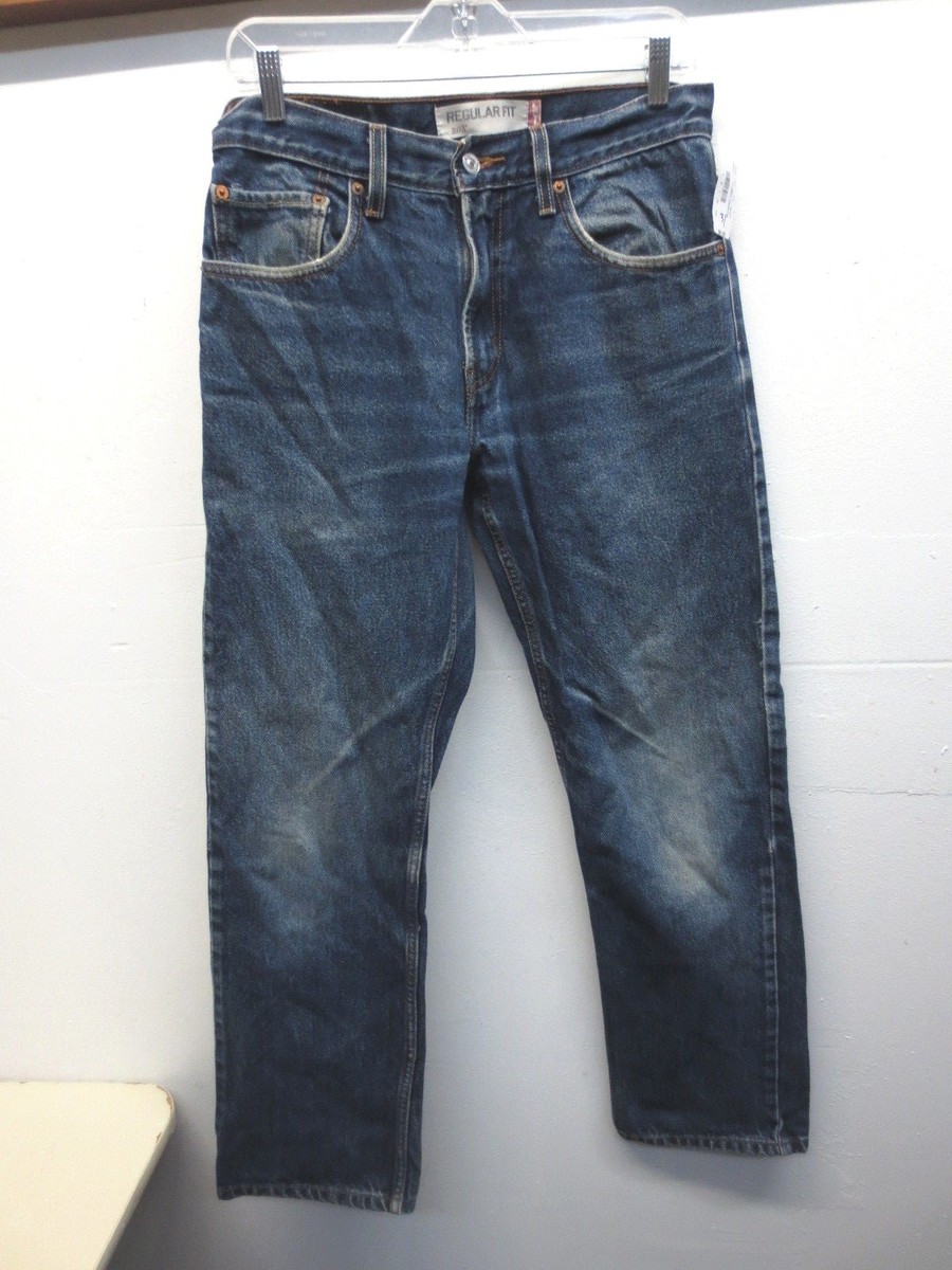 Levi Strauss & Co. Men's 505 Blue Jeans W31 L32 Regular fit Levi Strauss & Co. Men's 505 Blue Jeans W31 L32 Regular fit