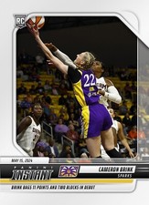 2024 PANINI INSTANT WNBA #17 CAMERON BRINK - WNBA DEBUT