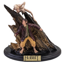The Hobbit An Unexpected Journey Bilbo Meets Gollum Statue Blu-Ray Box Set