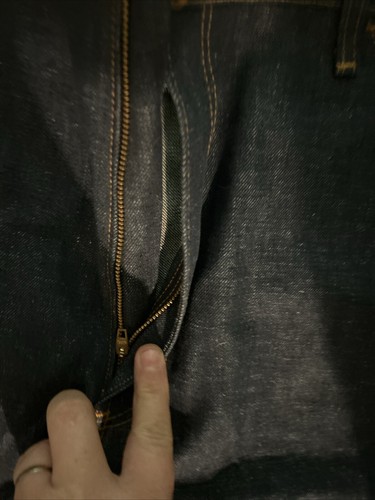 JEANS LEVIS BELL BOTTOM etichetta arancione 42/32 vintage anni 70 mai usati vecchie etichette 646 - Foto 5 di 5