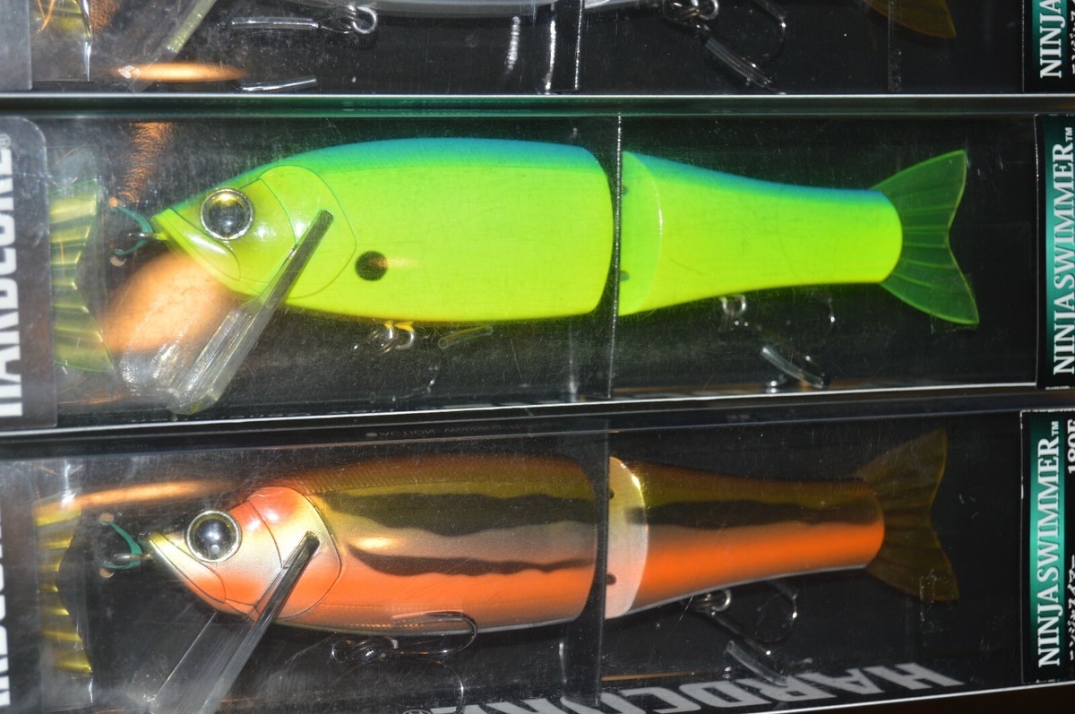 4 lures yo zuri duel hardcore ninja swimmer 180f float 7