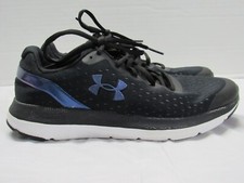 UNDER ARMOUR CHARGED IMPULSE COLORSHIFT Shoes Girls Youth Size 7Y Black
