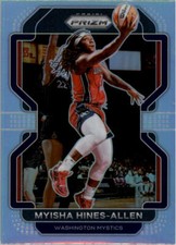 2022 Panini Prizm WNBA Prizms Silver #12 Myisha Hines-Allen - NM-MT